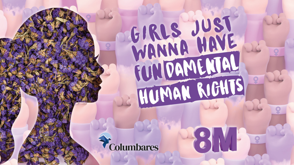 8M 8 de marzo Columbares